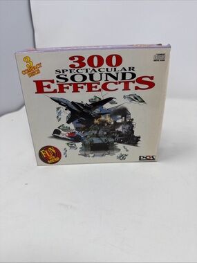 300 Spectacular Sound Effects- Discs 1, 2 and 3 CD Set Various Artists